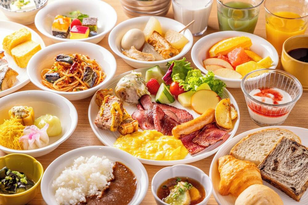 朝食ビュッフェ