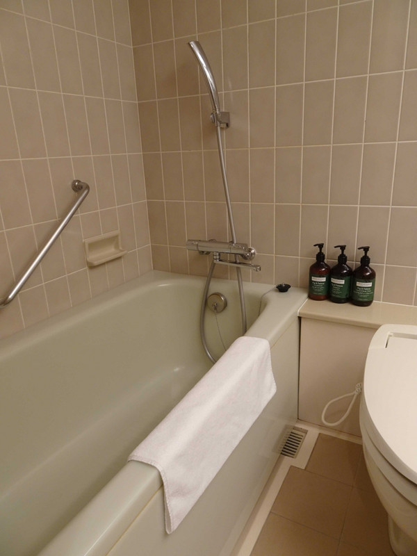 アメニティー類は、ANAクラウンプラザのものです