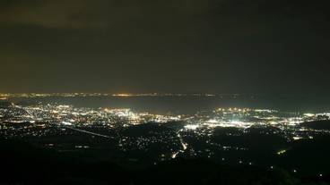 宿から見える夜景 / 1