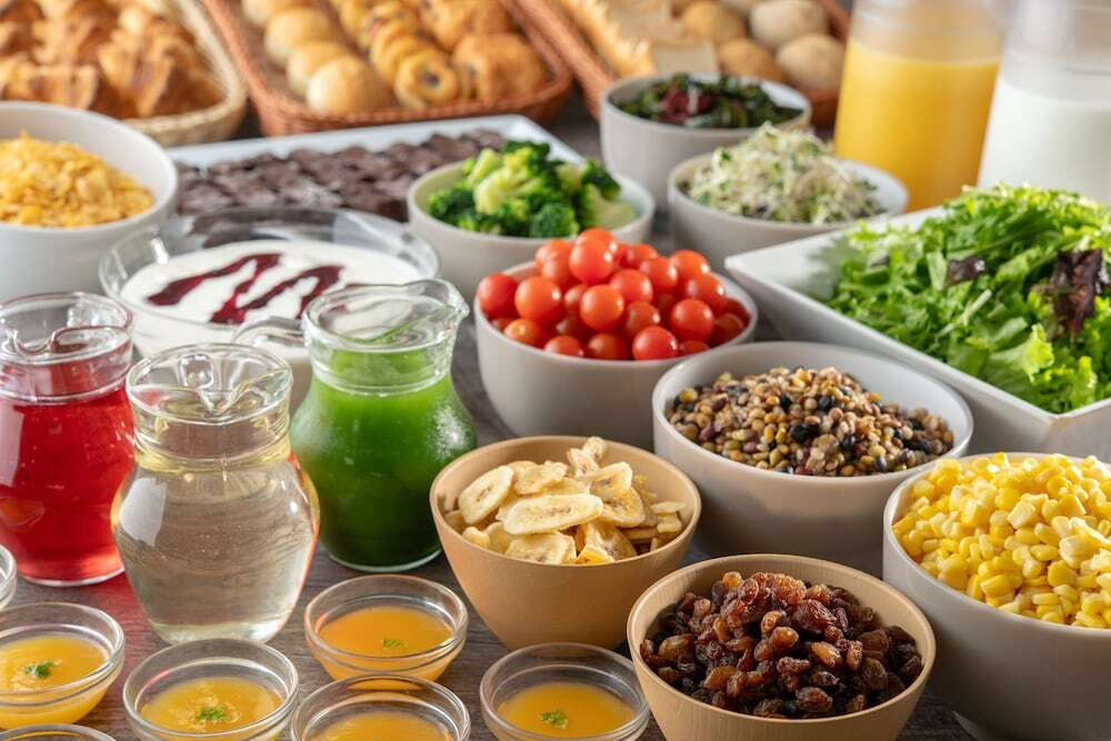 朝食ビュッフェ