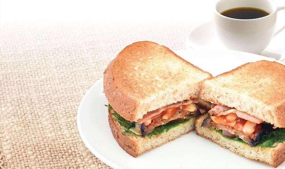 朝食　グリルチキン