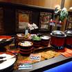 夜９時４５分からの夜食会場
