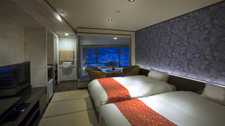 展望風呂（温泉）付き客室 [プレミア] [ツインルーム] [禁煙] [夜景がきれい] [海が見える]