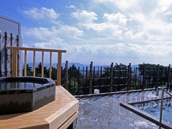 関東平野を一望する、温泉ホテル4010764