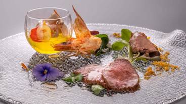 ラ・フォンテーヌ ディナー一例① / 8