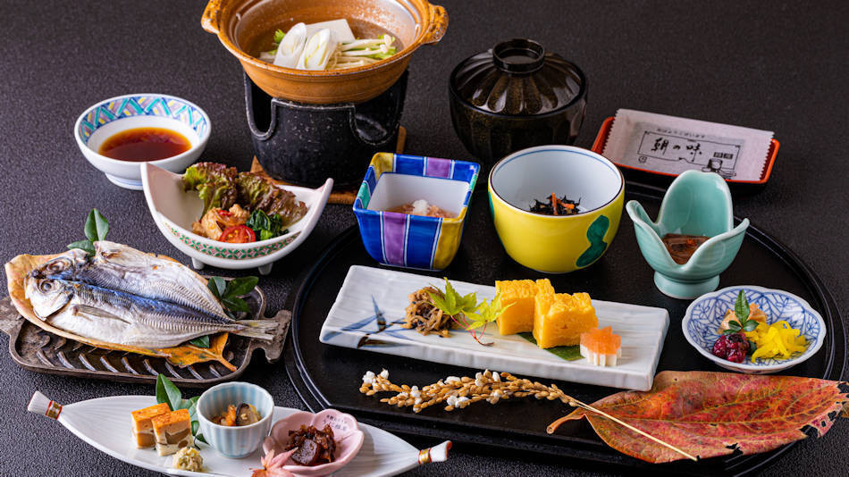 ご飯の美味しさを干物で味わうヘルシー和朝食4010673