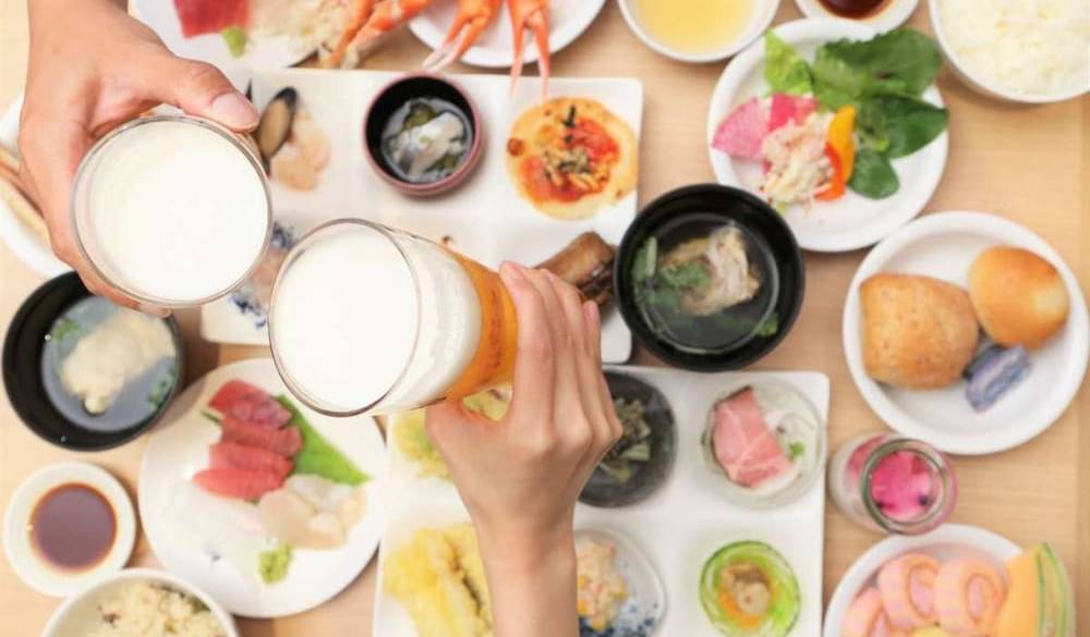 夕食バイキングの例(2) / 2