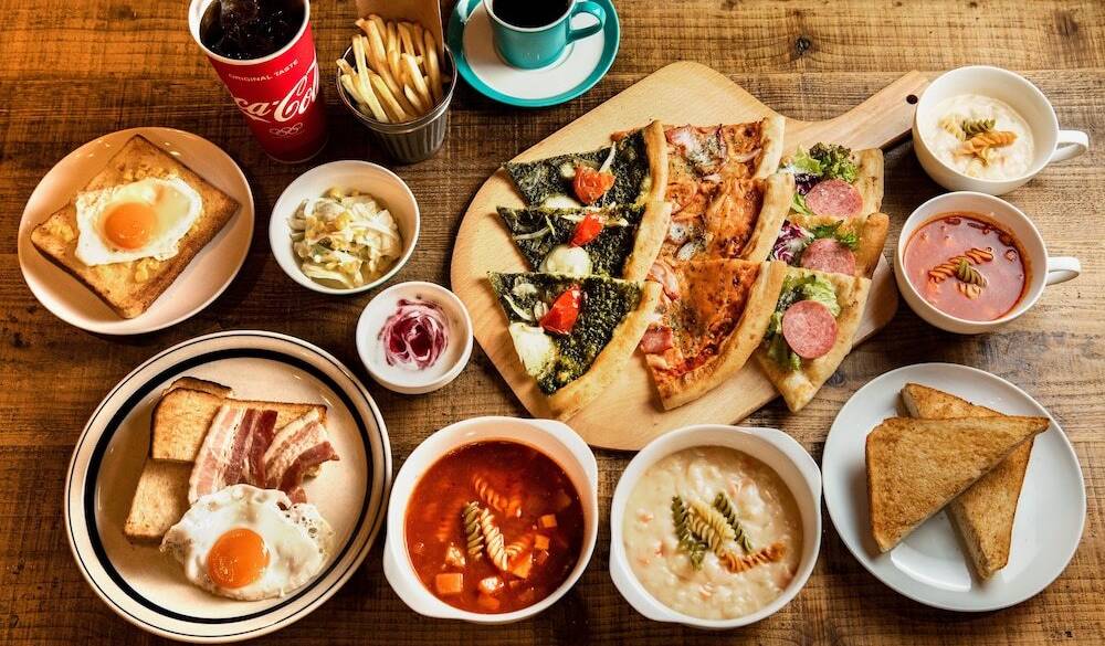 「PIZZA 3P’s」で
アメリカンな朝食 / 1