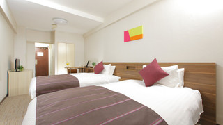 スタンダード ツインルーム 喫煙可 (ハウスキーピングは有料オプション)