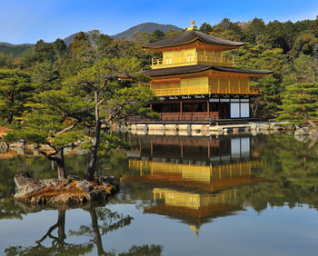 京都で欠かせない名所「金閣寺（鹿苑寺）」へ740718