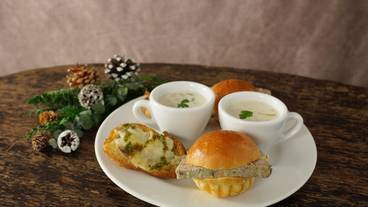 クリスマスアフタヌーンティー下段例 / 4