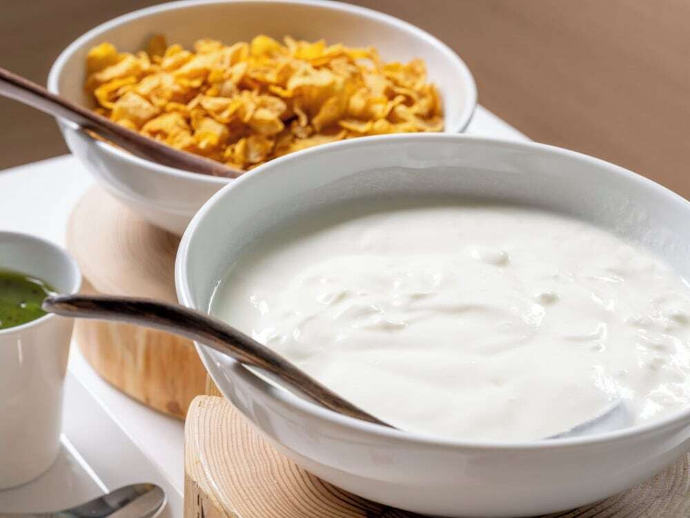 朝食ビュッフェ