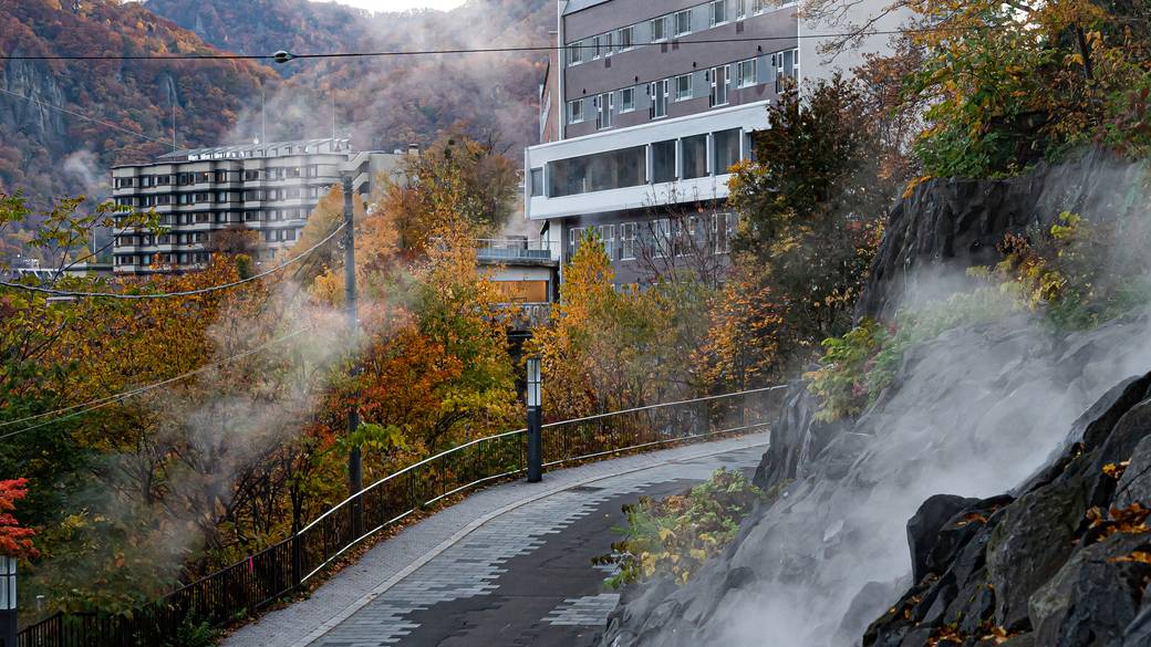 定山渓温泉の風景① / 3
