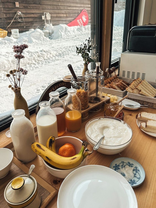 朝食ビュッフェ