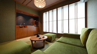 【欅】温泉露天風呂とツインベッドの和洋室