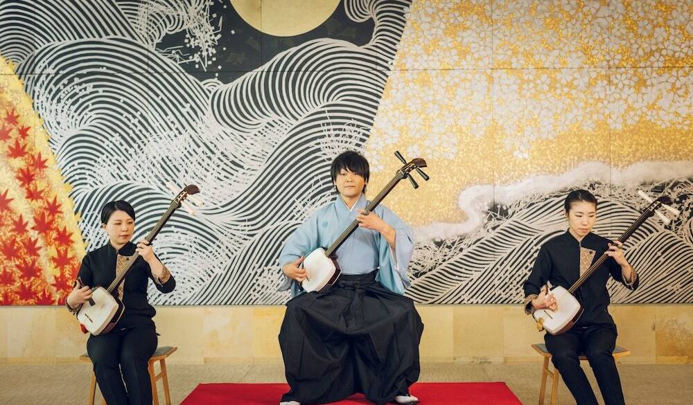 津軽三味線の演奏 / 1