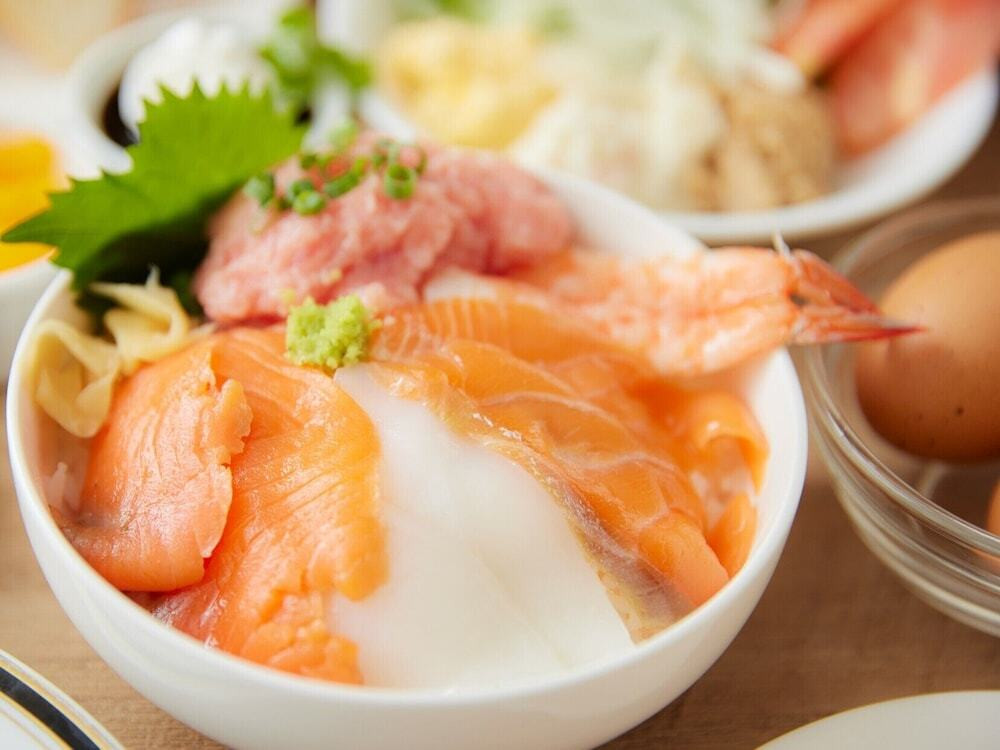 朝食ビュッフェ