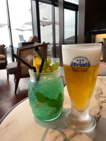 「琉球ホテル&リゾート 名城ビーチ Premier Club Lounge」 ドリンク 218283619 