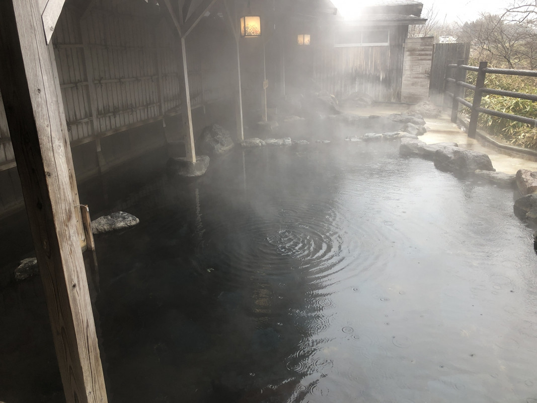 雰囲気の良い山の湯