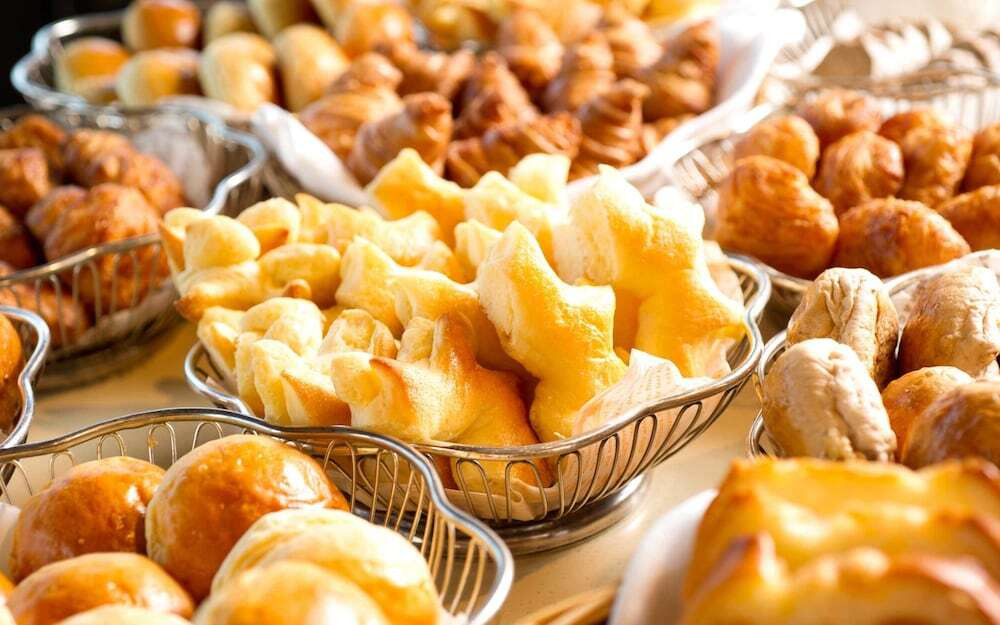 朝食ビュッフェ