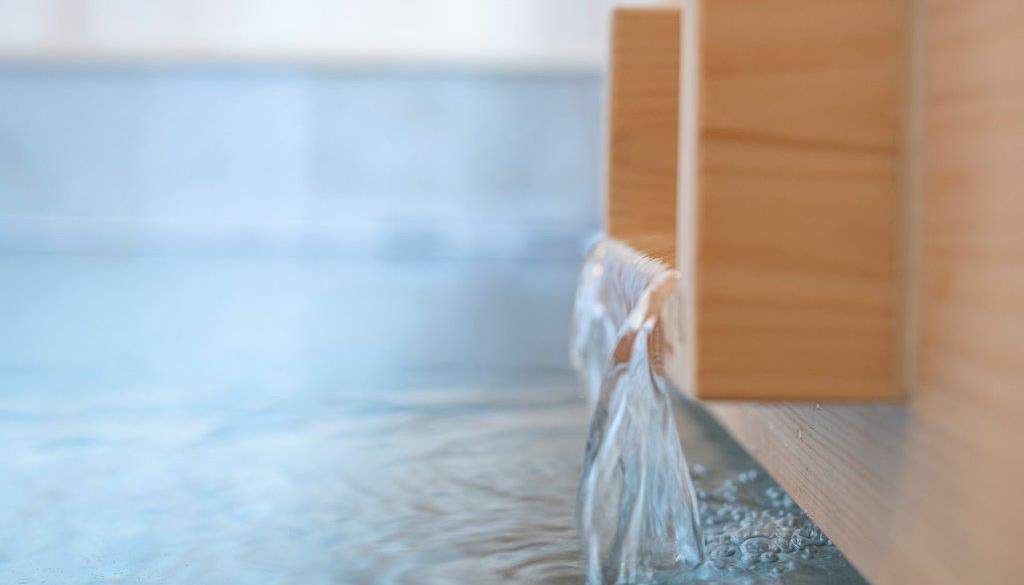 貸切風呂で
ゆっくり温泉浴 / 3