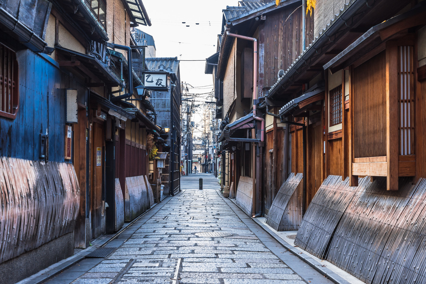 京都 祇園の路地