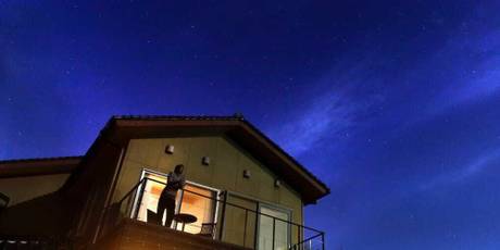 里山のオーベルジュ 薪の音