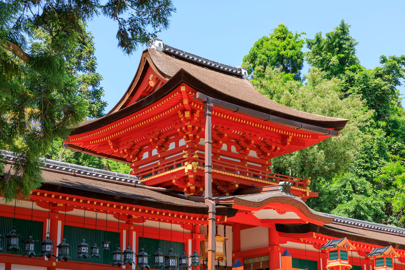 奈良県・春日大社・中門