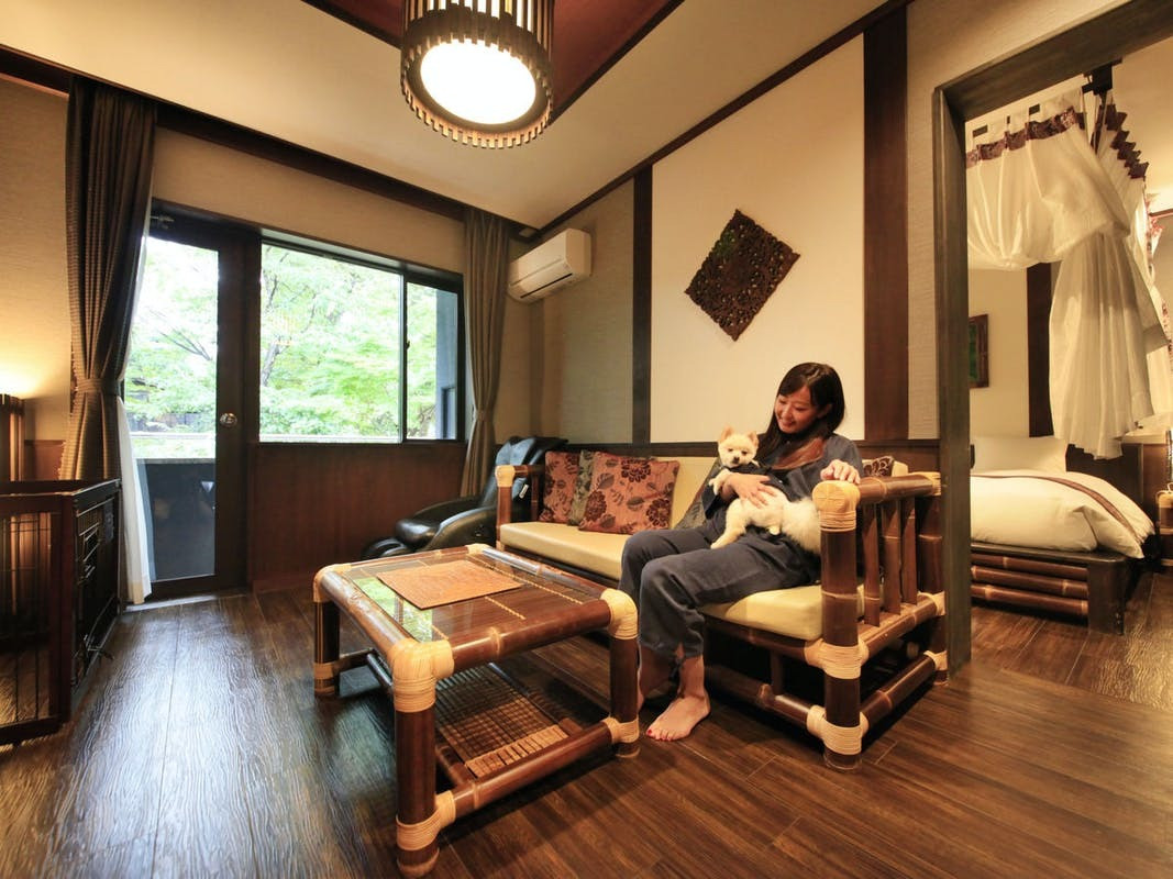 バリ島気分を愛犬と味わえるラグジュアリーホテル3927921