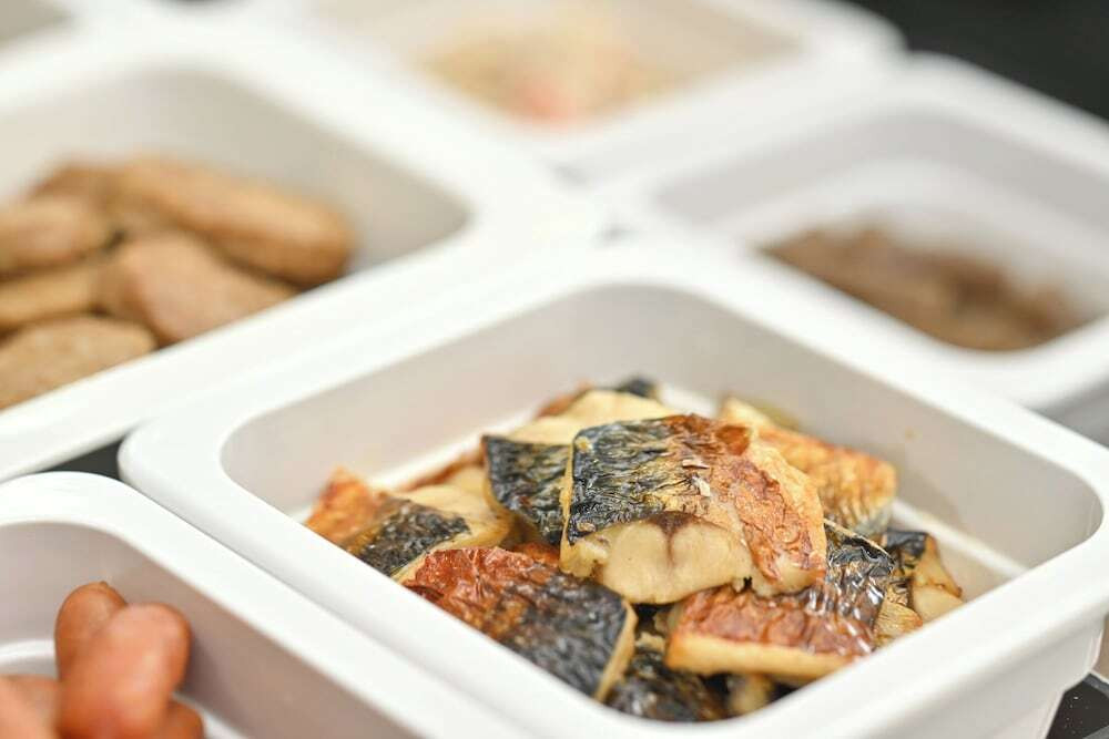 朝食ビュッフェ