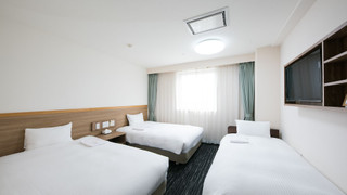 [喫煙]トリプルルーム 21.0sqm - 23.0sqm 120cm幅ベッド3台 3名迄