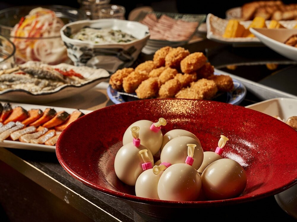 朝食ビュッフェ