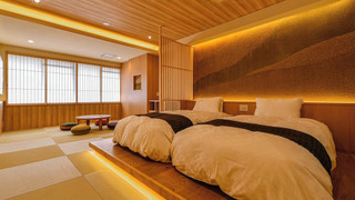 【和モダンルーム】ツイン　シングルベッド×2台［39平米］禁煙