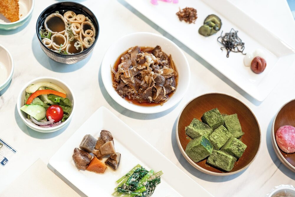 朝食ビュッフェ