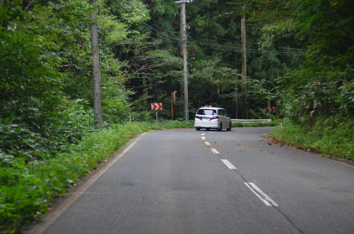 温泉までのルート