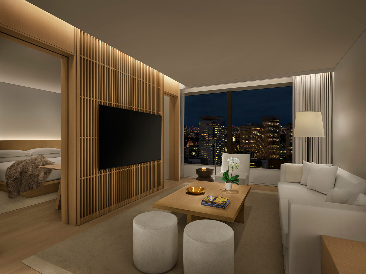 隈研吾デザインの客室が美しい。芸術的な空間で憩いのひとときを3429485