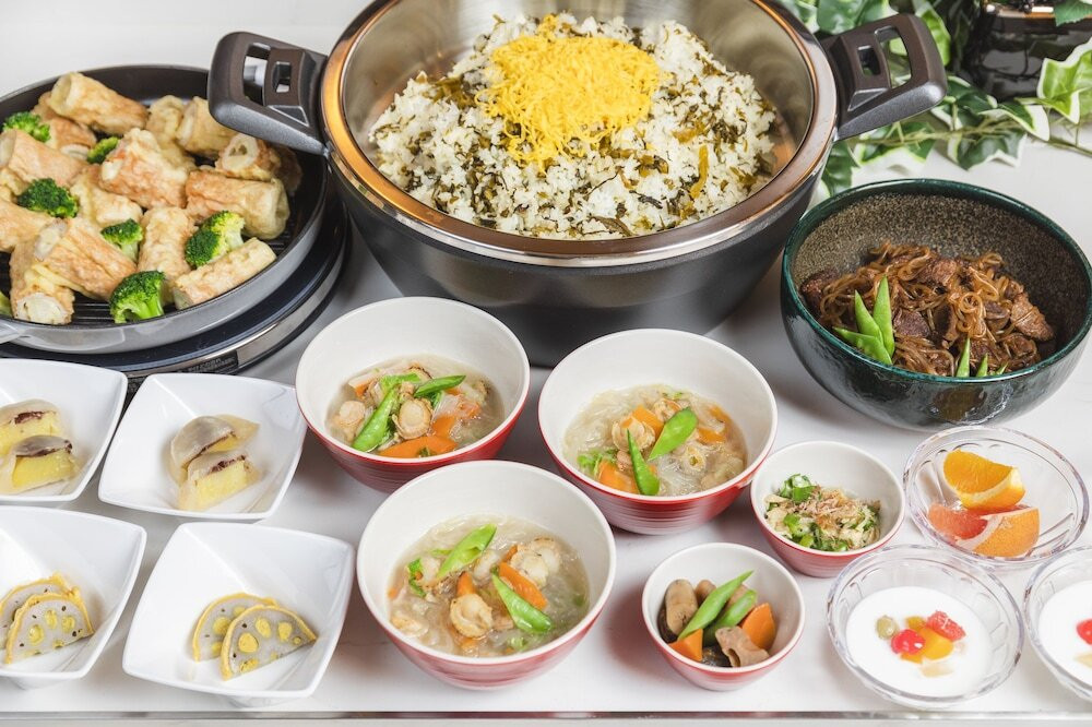 朝食ビュッフェ