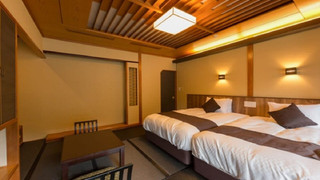 [和モダンスーペリア洋室] 38平米 + 専用テラス6平米 信楽焼露天風呂 禁煙