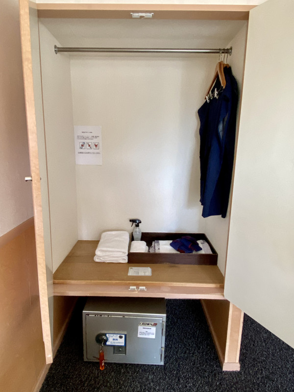 クローゼットと金庫