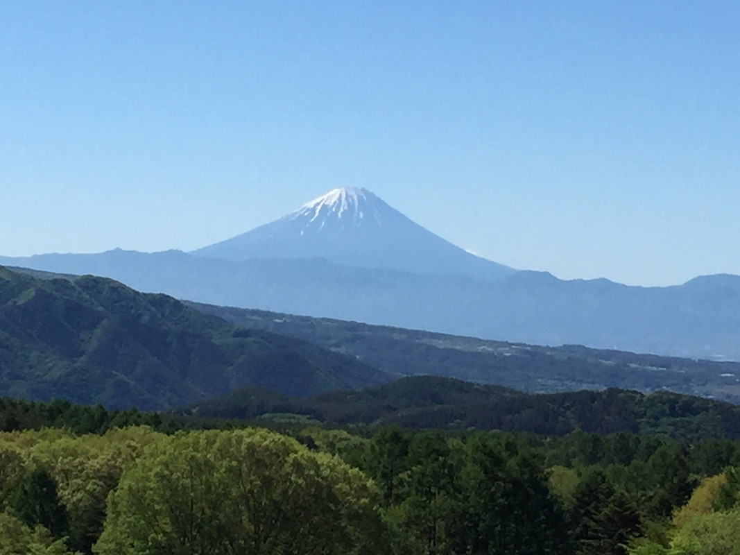 八ヶ岳SoRaデッキ 富士山