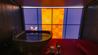 ダブルルーム　露天風呂付　シービュー　上層階