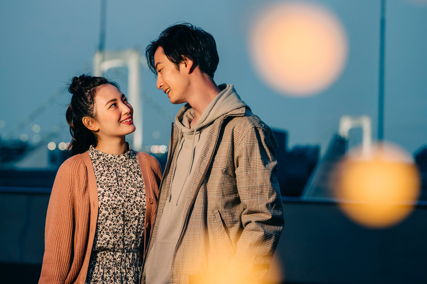 仲良しのカップル