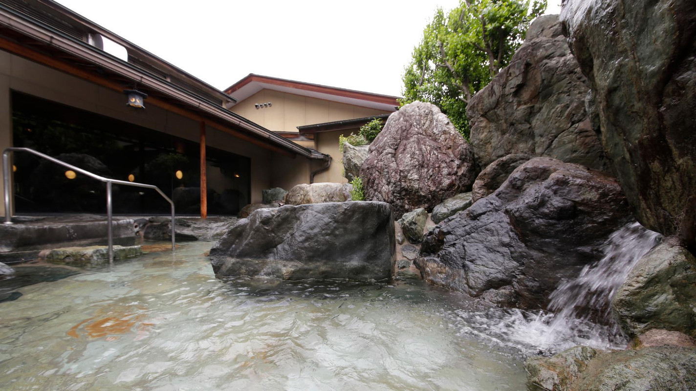清水の露天風呂