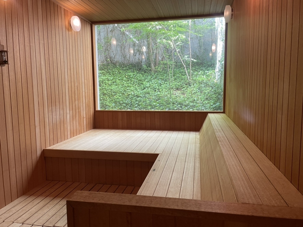 プライベートプール＆サウナ②