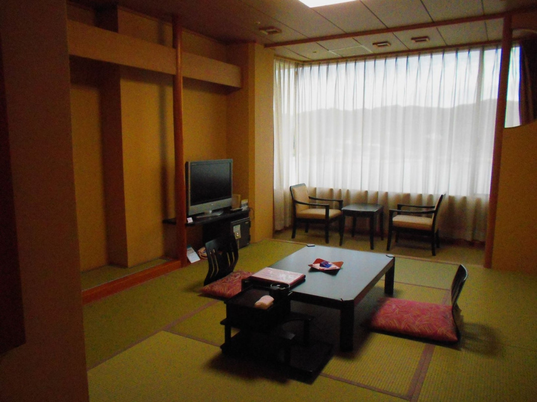 和室に泊まりました
