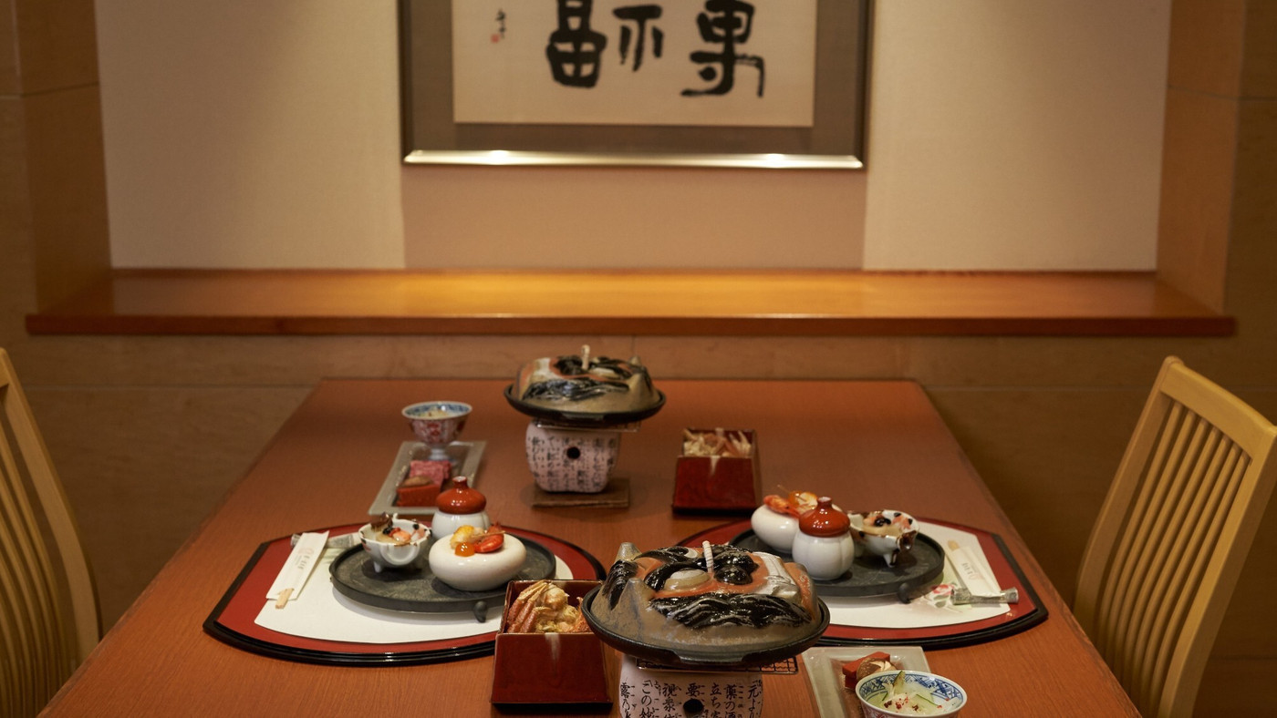 和食会席膳もビュッフェもそれぞれ独自のメニューを味わえる3451525