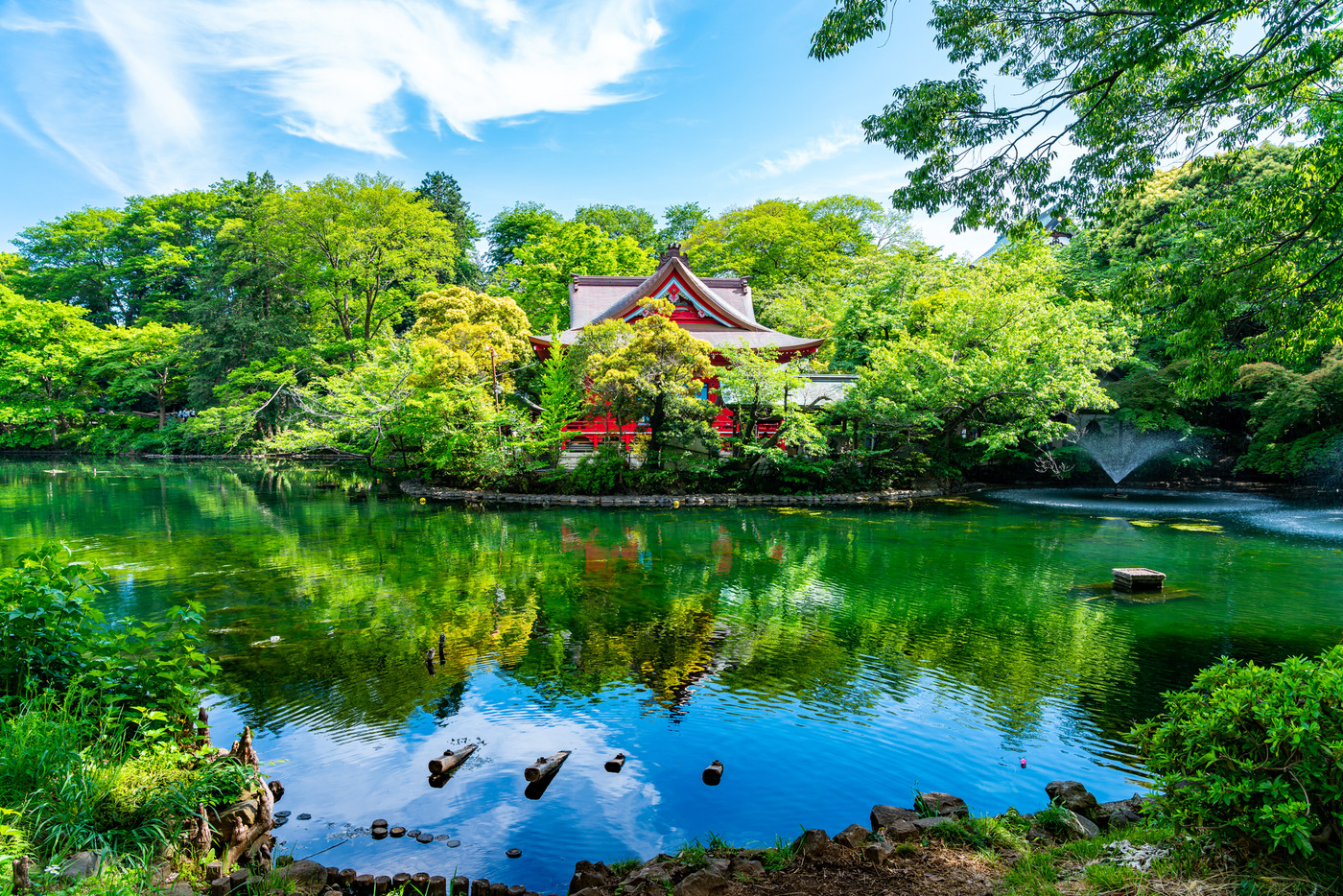 【東京都】豊かな自然に恵まれた吉祥寺の井の頭公園内にある井の頭弁財天