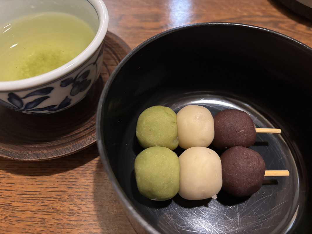 お茶とお茶請け