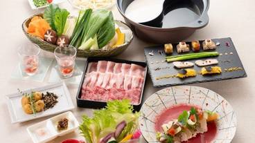 那須野菜のしゃぶしゃぶ 一例 / 1