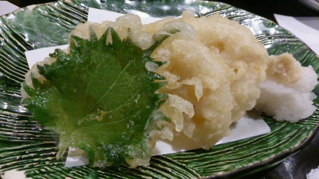「いたる 本店」料理 40909 加賀れんこん天ぷら